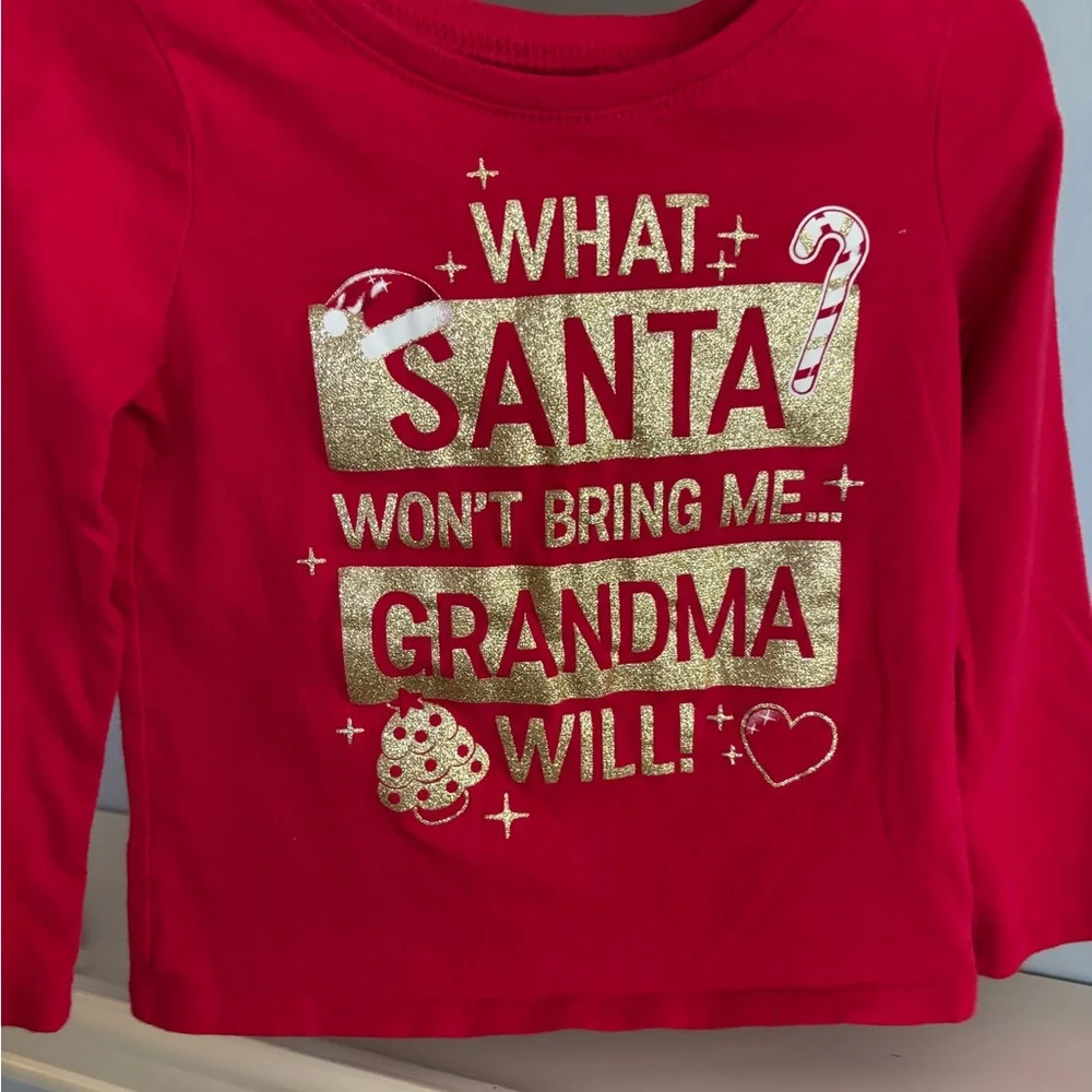 The Children's Place Red Long Sleeve Tee